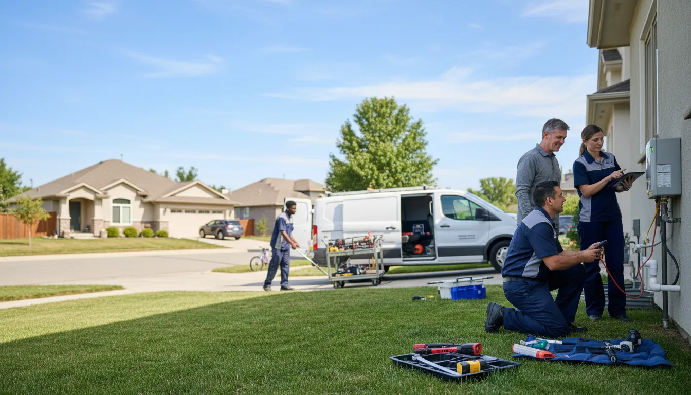 Tankless water heater service in Lewisburg, KY